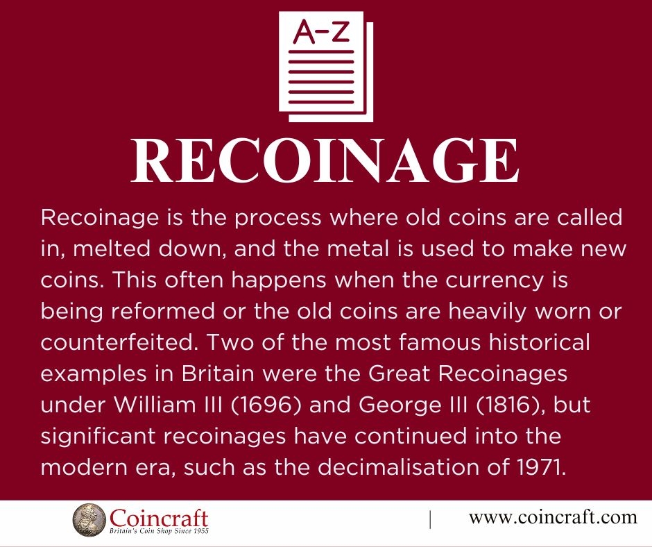 Recoinage - Coincraft